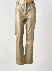 Pantalon slim or JULIE GUERLANDE pour femme seconde vue