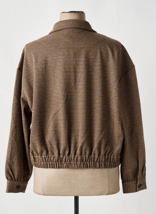 Blouson marron YEST pour femme