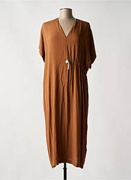Robe longue manches courtes manches courtes violet HUMILITY femme