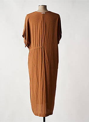 Robe longue manches courtes manches courtes violet HUMILITY femme
