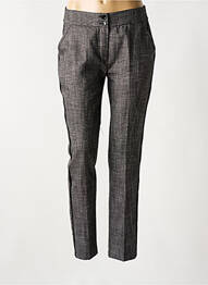 Pantalon chino taille basse taille basse gris LAUREN VIDAL femme