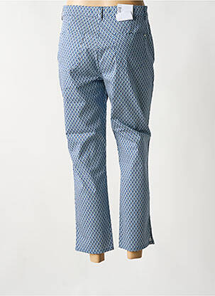 Pantalon 7/8 stretch taille normale bleu EAST DRIVE femme