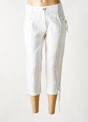 Pantacourt blanc MALOKA pour femme seconde vue