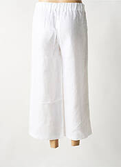 Pantalon 7/8 blanc MALOKA pour femme seconde vue