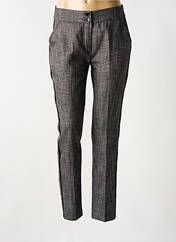 Pantalon chino gris LAUREN VIDAL pour femme seconde vue