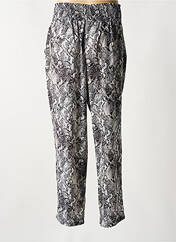 Pantalon droit gris LAUREN VIDAL pour femme seconde vue