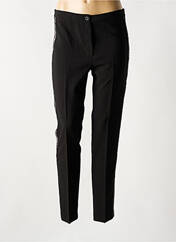 Pantalon slim noir LAUREN VIDAL pour femme seconde vue