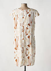 Robe mi-longue blanc LA FEE MARABOUTEE pour femme seconde vue