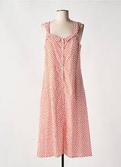 Robe mi-longue orange AGATHE & LOUISE pour femme seconde vue