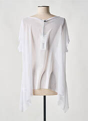 Tunique manches courtes blanc MALOKA pour femme seconde vue