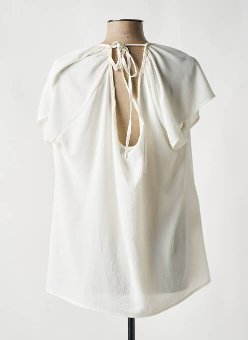 Blouse beige SPG JENUAN pour femme