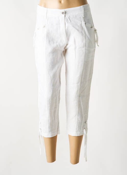 Pantacourt blanc MALOKA pour femme