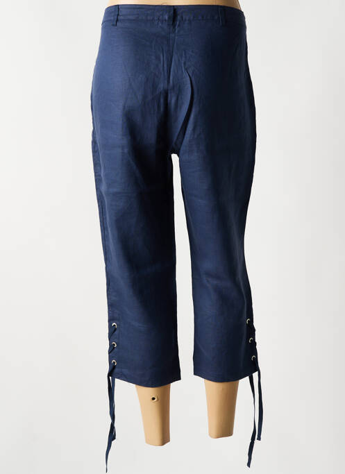 Pantacourt bleu MALOKA pour femme