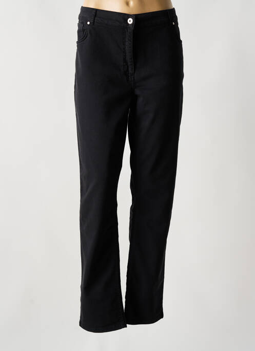 Pantalon slim noir LAUREN VIDAL pour femme