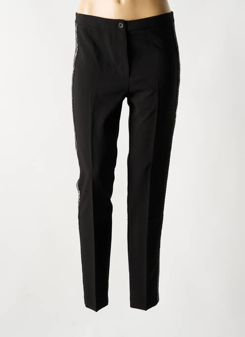 Pantalon slim noir LAUREN VIDAL pour femme