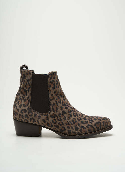 Bottines/Boots marron SMS pour femme