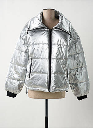 Doudoune poches sans capuche argent NAIIF femme