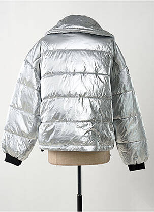 Doudoune poches sans capuche argent NAIIF femme