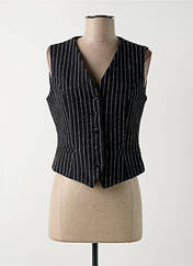 Gilet sans manche noir DROLE DE COPINE pour femme seconde vue