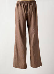 Pantalon flare marron SCARLET ROOS pour femme seconde vue