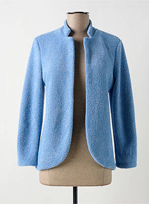 Veste chic bleu KEZY pour femme