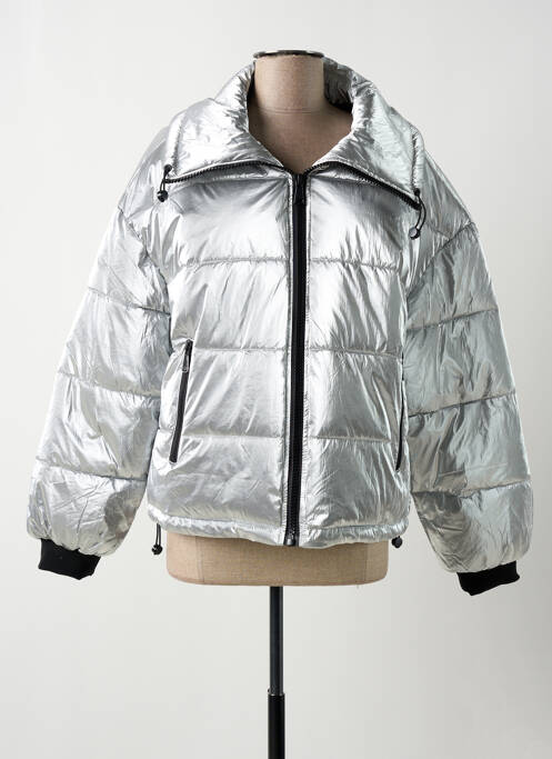 Doudoune poches sans capuche argent NAIIF femme