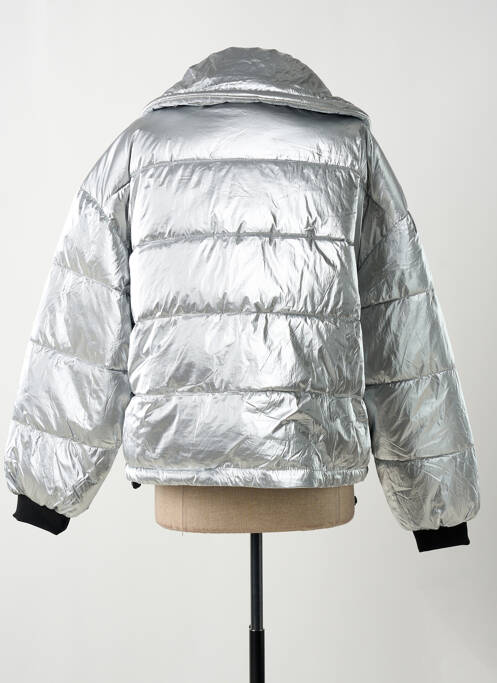 Doudoune poches sans capuche argent NAIIF femme