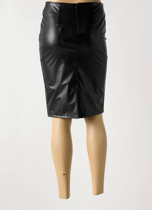 Jupe mi-longue noir KEZY pour femme