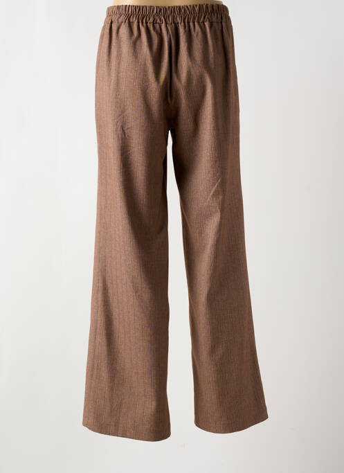Pantalon flare marron SCARLET ROOS pour femme