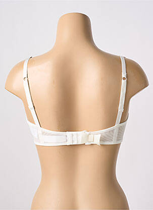 Soutien-gorge effet matière satinée haut soutien-gorge emboitant blanc CHANTAL THOMASS femme