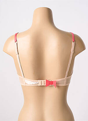 Soutien-gorge effet matière satinée haut soutien-gorge emboitant rose CHANTAL THOMASS femme