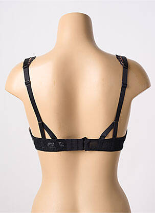 Soutien-gorge effet matière satinée haut soutien-gorge emboitant noir AUBADE femme