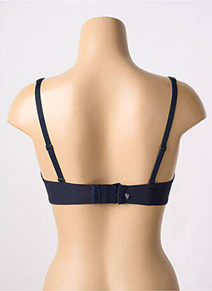 Soutien-gorge effet matière satinée haut soutien-gorge emboitant bleu SIMONE PERELE femme