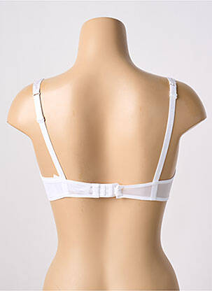 Soutien-gorge effet matière satinée haut soutien-gorge emboitant blanc CHANTAL THOMASS femme