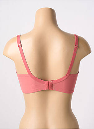 Soutien-gorge effet matière satinée haut soutien-gorge emboitant rose ETAM femme