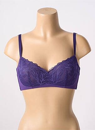 Soutien-gorge sans armature haut soutien-gorge emboitant violet ETAM femme