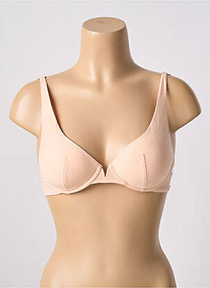 Soutien-gorge légère et transparente haut soutien-gorge moulé orange ETAM femme