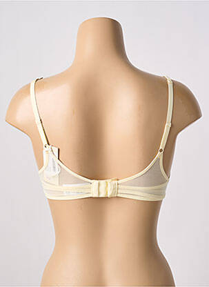 Soutien-gorge légère et transparente haut soutien-gorge moulé jaune ETAM femme