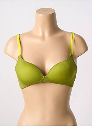 Soutien-gorge sans armature haut soutien-gorge moulé vert ETAM femme