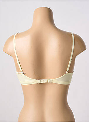 Soutien-gorge sans armature haut soutien-gorge avec mousse de rembourrage amovible jaune ETAM femme