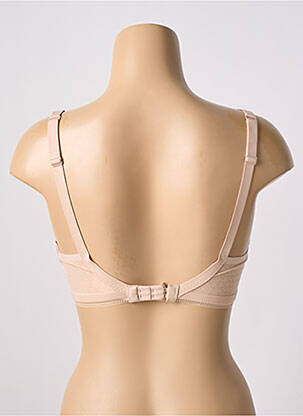 Soutien-gorge effet matière satinée haut soutien-gorge moulé chair SIMONE PERELE femme