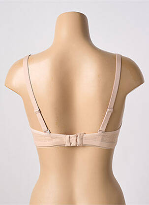 Soutien-gorge effet matière satinée haut soutien-gorge moulé chair SIMONE PERELE femme