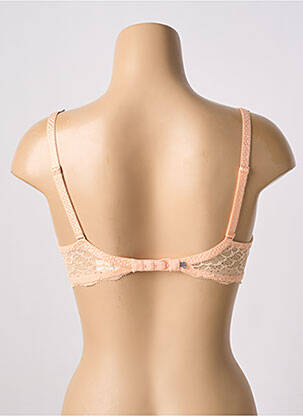 Soutien-gorge effet matière satinée haut soutien-gorge moulé orange SIMONE PERELE femme