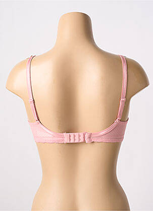 Soutien-gorge effet matière satinée haut soutien-gorge moulé rose CHANTELLE femme