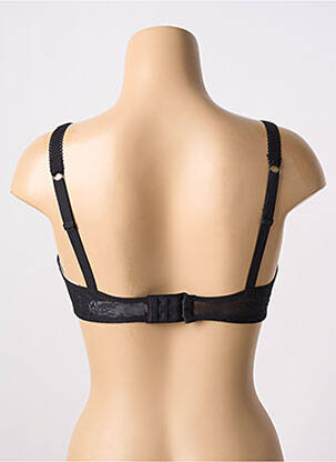 Soutien-gorge effet matière satinée haut soutien-gorge moulé noir PASSIONATA femme