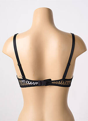 Soutien-gorge effet matière satinée haut soutien-gorge push-up noir PASSIONATA femme