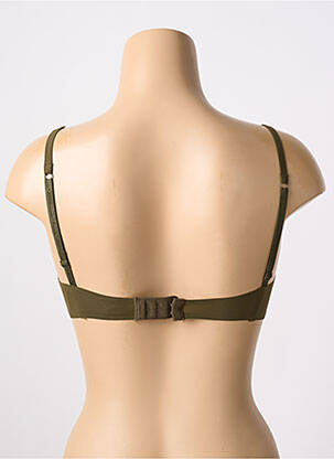 Soutien-gorge effet matière satinée haut soutien-gorge balconnet vert CHANTAL THOMASS femme