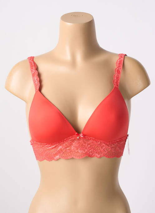 Soutien-gorge sans armature haut soutien-gorge moulé orange AUBADE femme