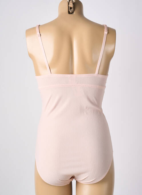 Body lingerie rose FRANCOISE SAGET pour femme