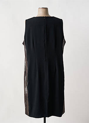 Robe mi-longue sans manche sans manche noir JEAN DELFIN femme